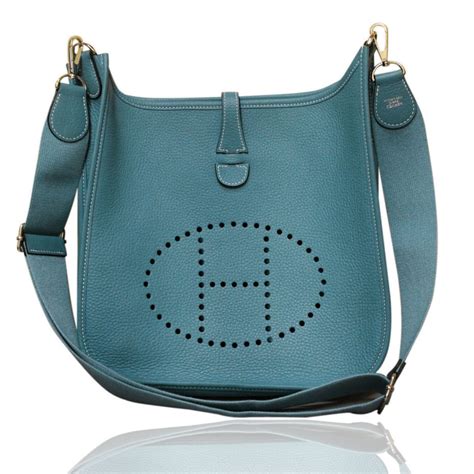 hermes evelyne pm blue|Hermes evelyne sizes and prices.